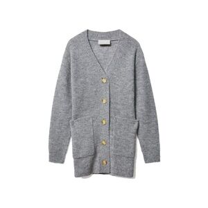 Everlane The Oversized Alpaca Pocket Cardigan